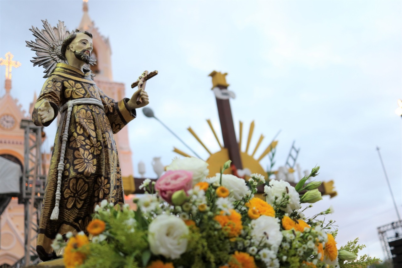 Celebração de reinauguração pelas benfeitorias no Abrigo São Francisco Santuário de Canindé