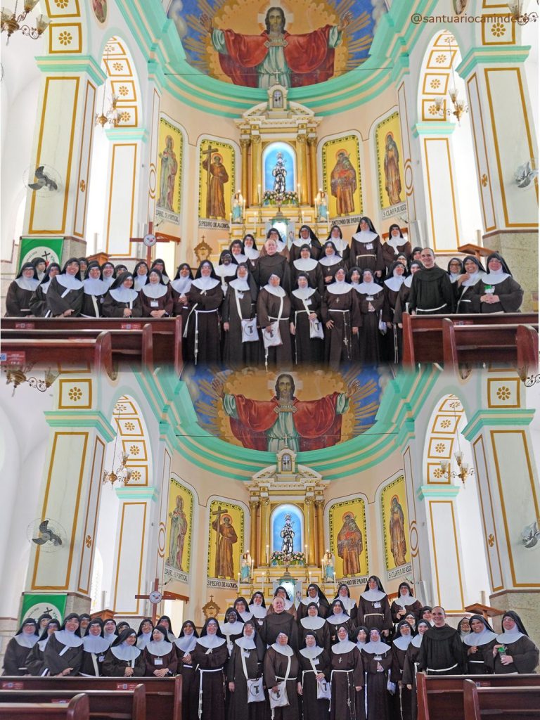 Visita das Irmãs Clarissas a Basílica de São Francisco das Chagas