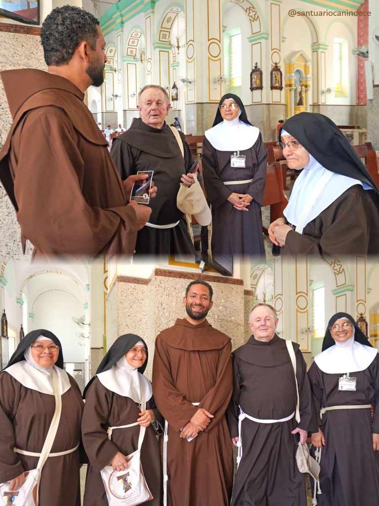 Visita das Irmãs Clarissas a Basílica de São Francisco das Chagas