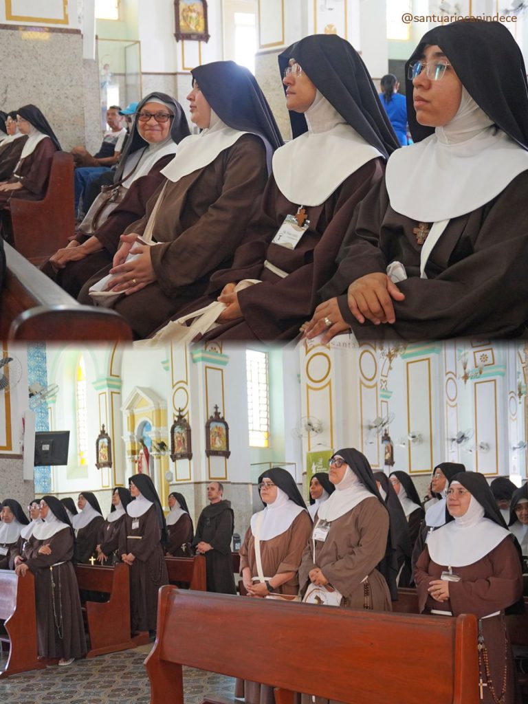 Visita das Irmãs Clarissas a Basílica de São Francisco das Chagas