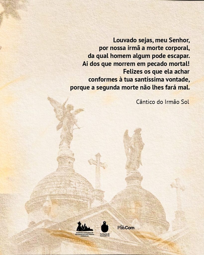 Trecho do Cântico do Irmão Sol