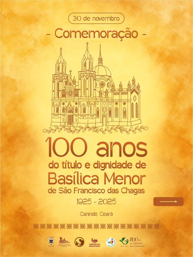 Programação da comemoração dos 100 anos do título e dignidade de Basílica Menor