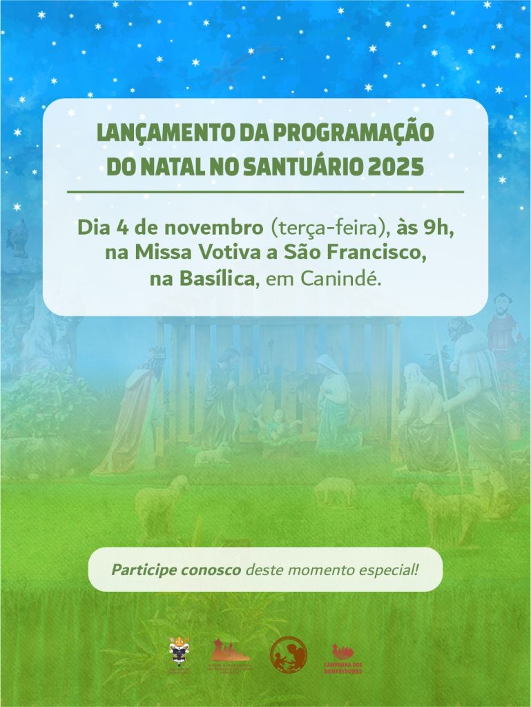 Lançamento da Programação do Natal no Santuário 2025